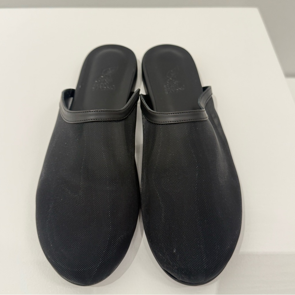 Ancient Greek Mesh Slipper Black